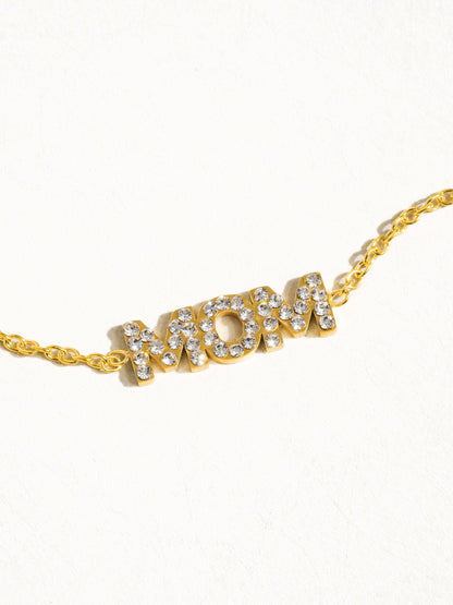 MAMA 18K Gold Non-Tarnish Necklace