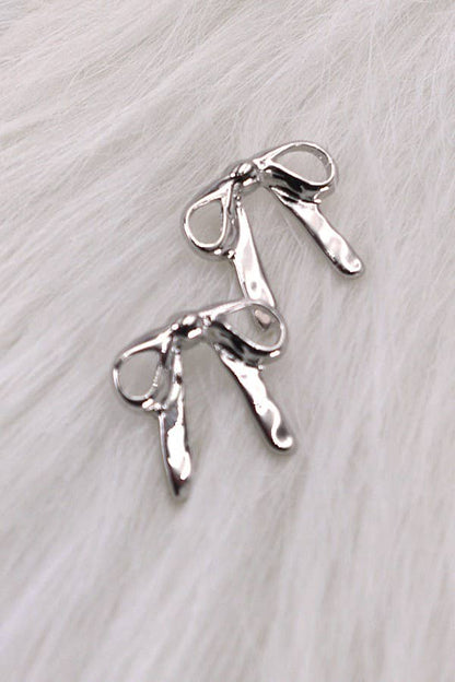 BOW STUD EARRING  |  31E24002