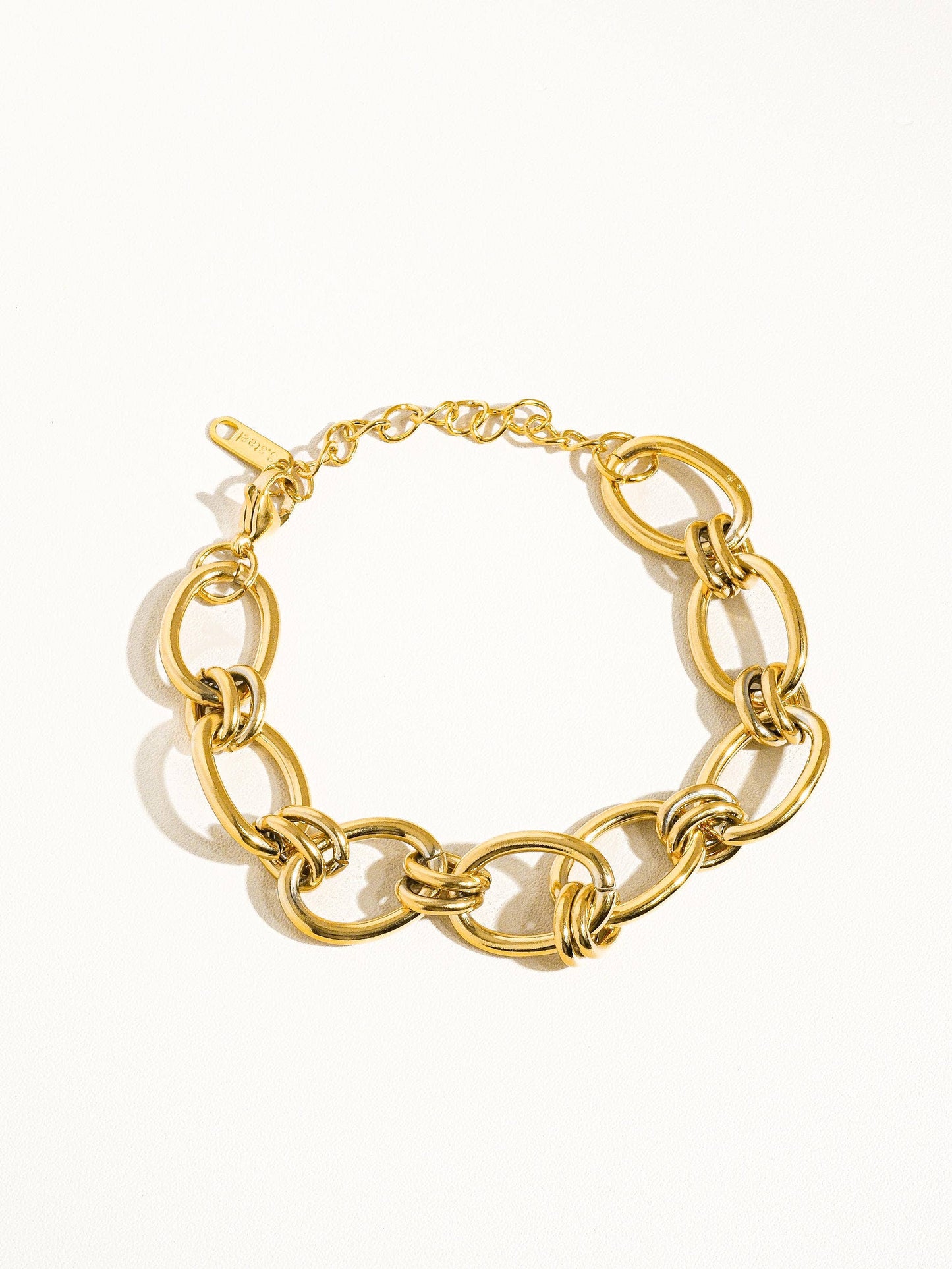 18K Gold Non-Tarnish Chain Bracelet