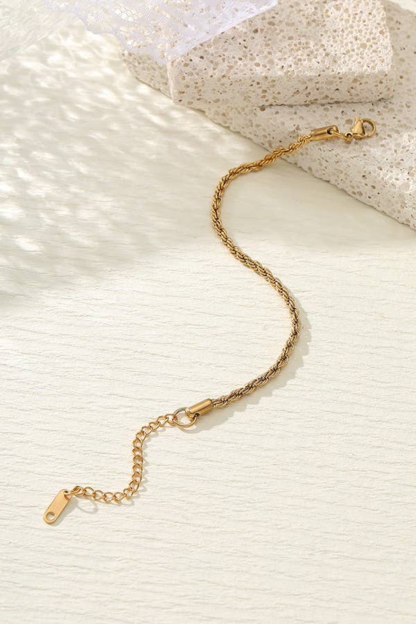 WATERPROOF TARNISH FREE BRACELET
