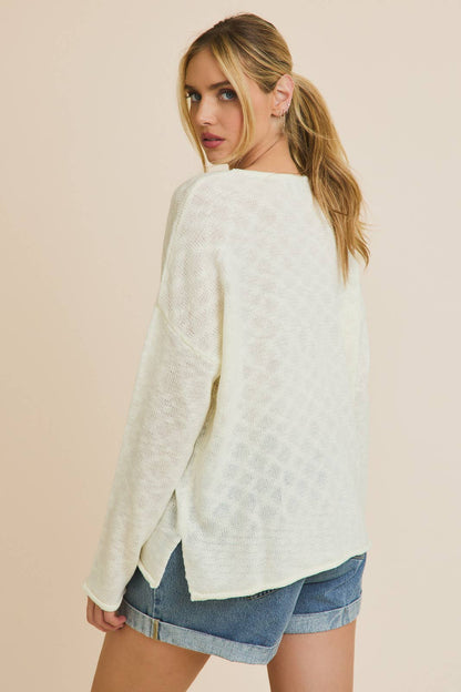 BEACH SIDE LIGHT SWEATER