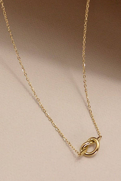 NON-TARNISH KNOTTED NECKLACE | 40NK337