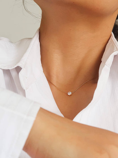 18K Non-Tarnish Petite Necklace