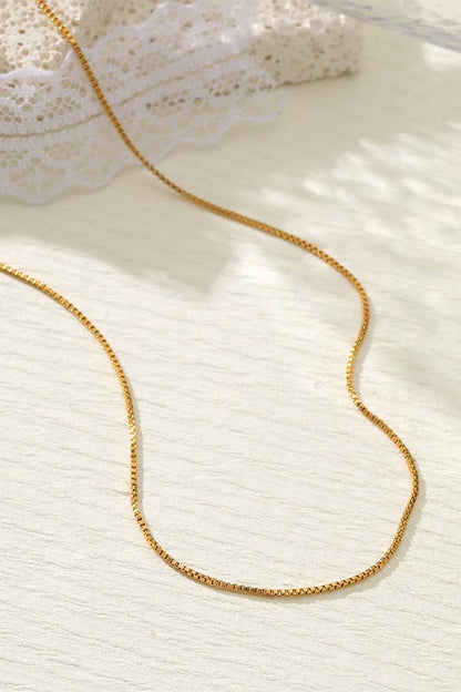 WATERPROOF-TARNISH FREE NECKLACE