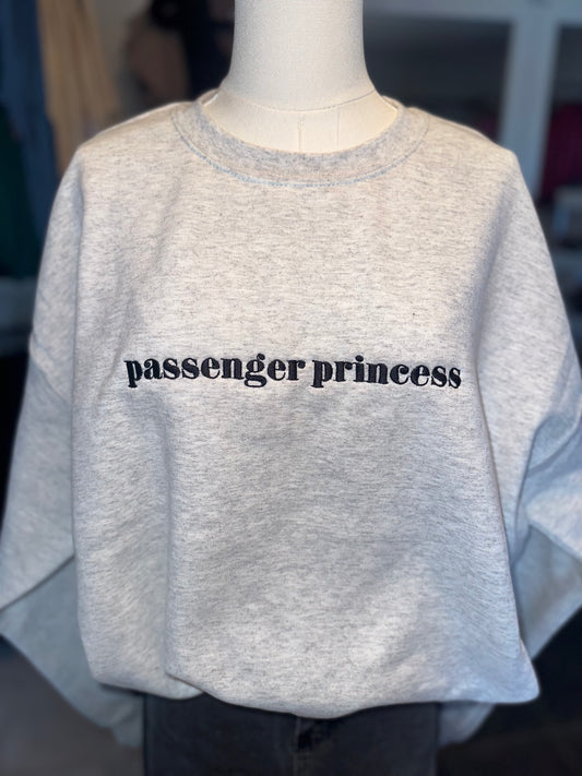 Passenger Princess - Ash Sweatshirt