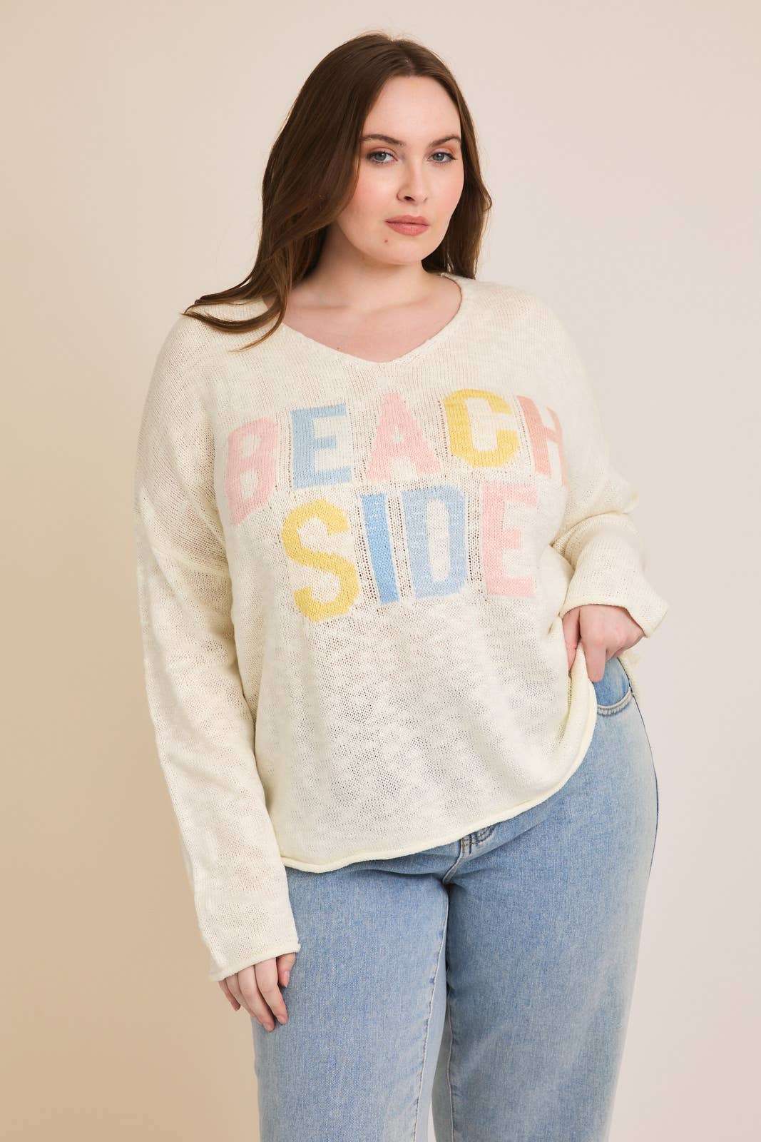 BEACH SIDE LIGHT WEIGHT SWEATER