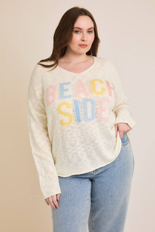 BEACH SIDE LIGHT WEIGHT SWEATER