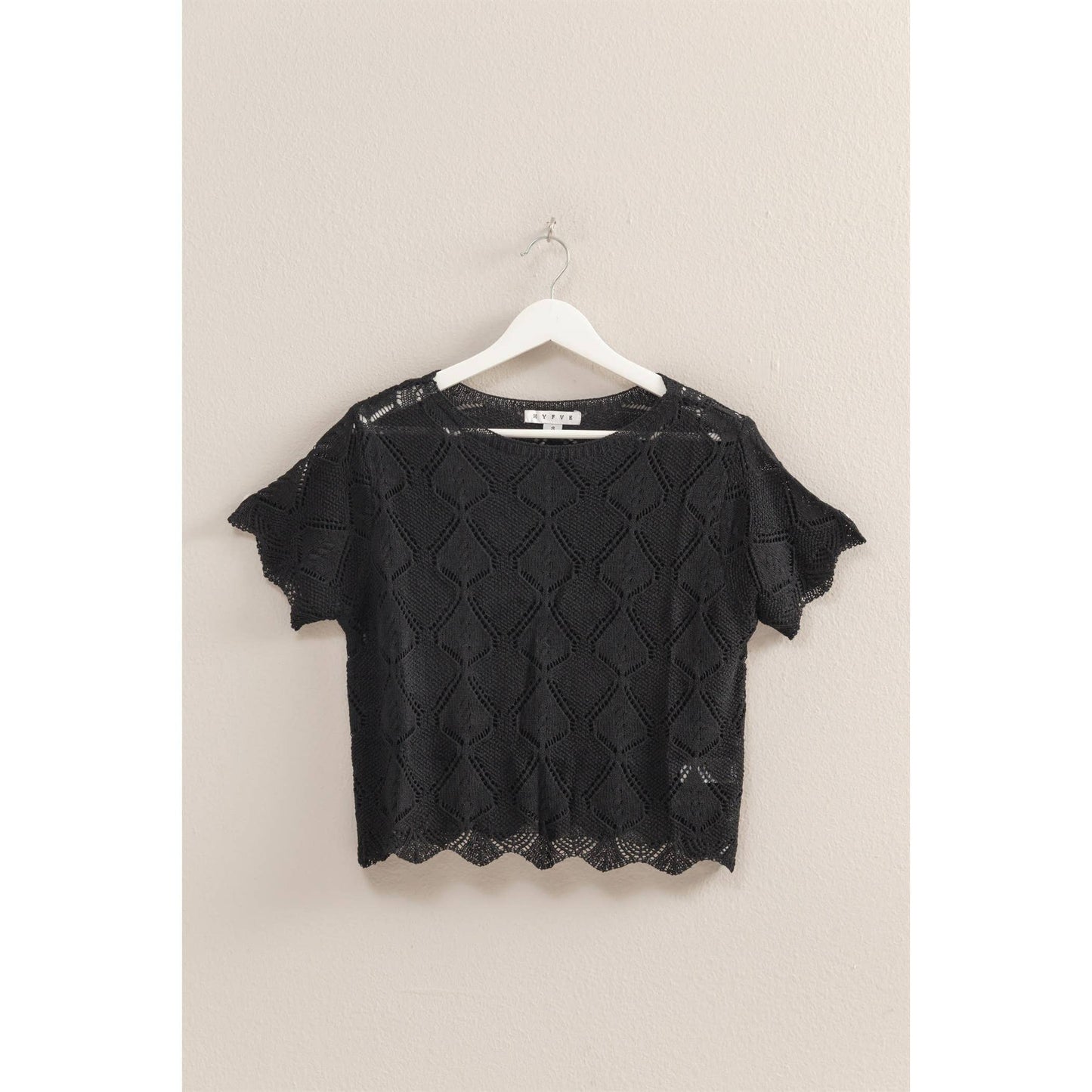 Open Stitch Crochet Top
