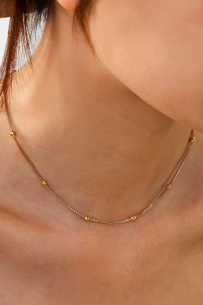 WATERPROOF-TARNISH FREE NECKLACE