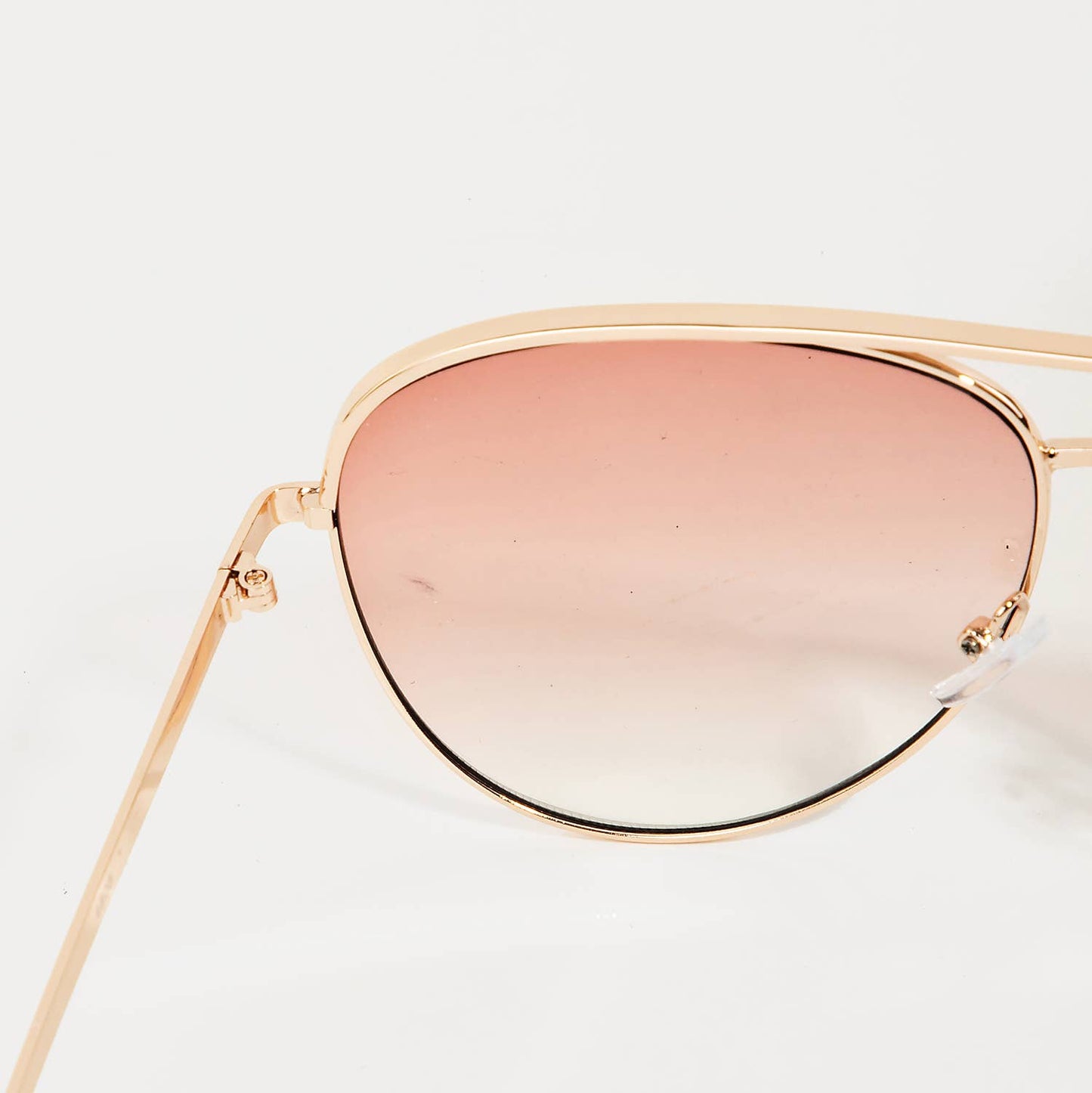 Metal Frame Double Bridge Sunglasses
