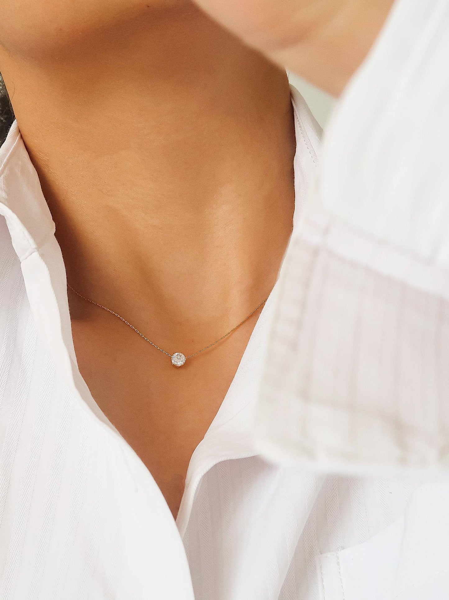 18K Non-Tarnish Petite Necklace