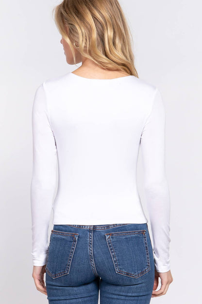 Long Sleeve Jersey Top