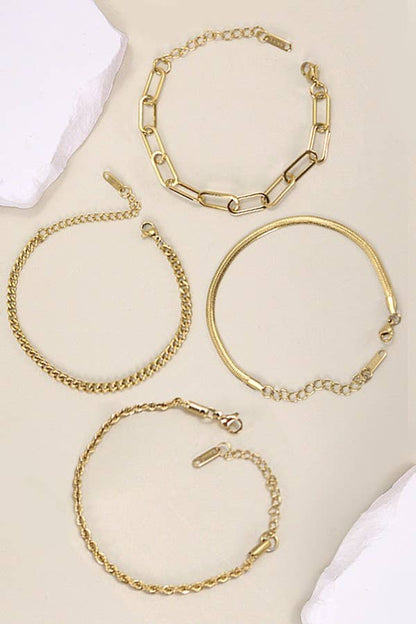 WATERPROOF TARNISH FREE BRACELET