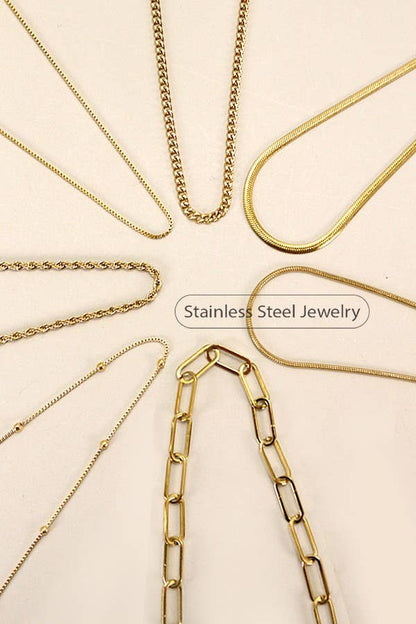 WATERPROOF-TARNISH FREE NECKLACE