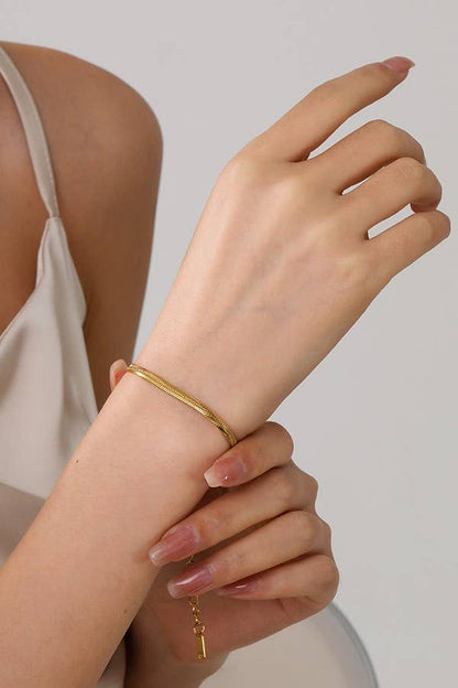 WATERPROOF TARNISH FREE BRACELET
