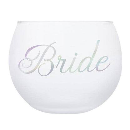 Roly Poly Glass - Bride